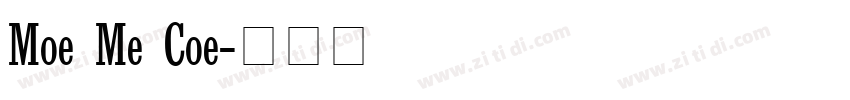 Mollen Medium Conden字体转换 Mollen Medium Conden字体转换